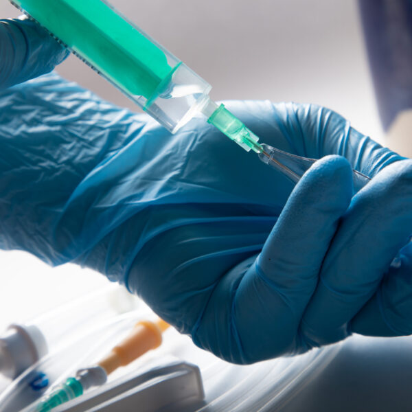 Medical equipment - vaccination - IV infusion - Never too late to vaccinate